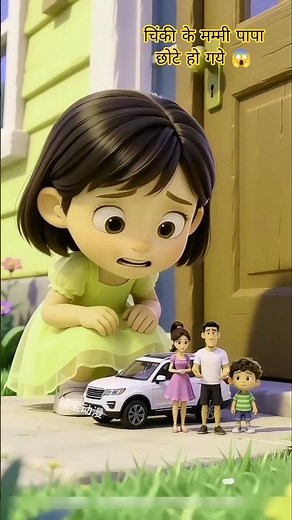 chinki ke mammi papa choote ho gye! 😱 #shorts​ #trending​ #cartoon​ #luckygameplay