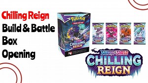Pokemon TCG Chilling Reign Build and Battle Box Opening!