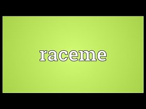 Raceme Meaning