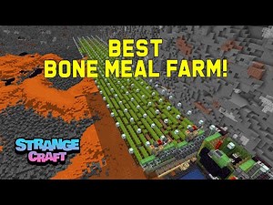 Best MELON/ BONE MEAL Farm Tutorial - Minecraft 1.16 SMP Guide - StrangeCraft 22