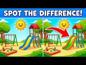Spot the Difference EASY Mode! Kids Puzzle Challenge 👀