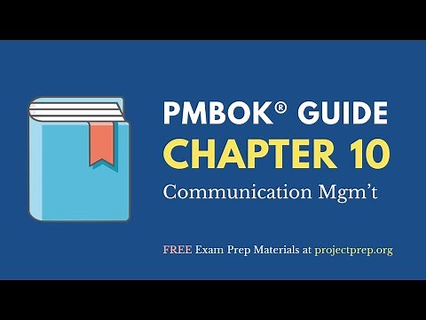 PMBOK® Guide (6th Edition) – Chapter 10 – Communication Management