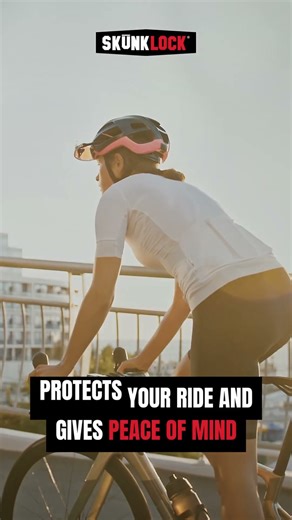 SKUNKLOCK Carbon gives your bike the ultimate protection