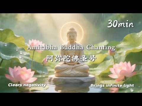 Clear All Negativity | Infinite Light: Amitabha Buddha Chanting for Protection and Peace