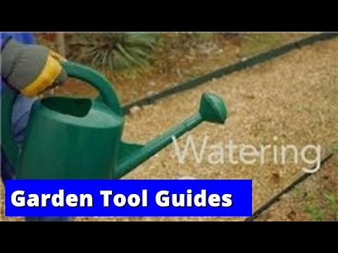 Garden Tool Guides : How to Use a Watering Can