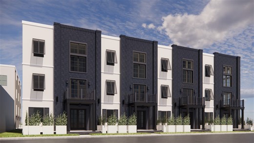 New high-end, downtown Pensacola townhomes to begin construction next month