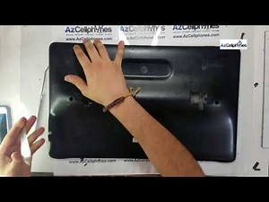 Samsung Galaxy View Back Removal