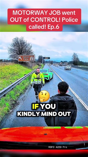 MOTORWAY JOB went OUT of CONTROL! Police called! | police