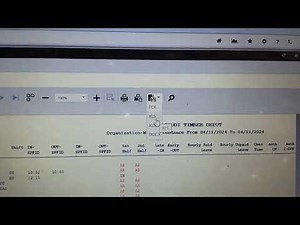 @Matrix COSEC SOFTWARE REPORTS