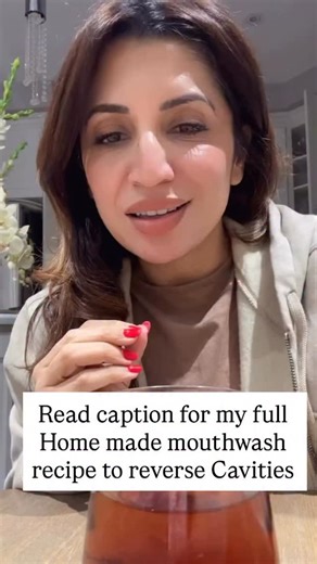 14K views · 30 reactions | Here’s what I use for my 8oz glass jar: • 2–3 star anise • 1 Ceylon cinnamon stick (or ½ tsp ground) • 5–7 whole cloves • ¼ tsp baking soda • Fill the rest with hot filtered water Let it steep, let it cool, and swirl a small sip as a mouthwash. Your breath, your gums, your whole vibe — fresher instantly. If you want another natural mouthwash recipe Please comment the word Teeth below and I’ll send it to you free. | UAE Beauty Editor | Facebook