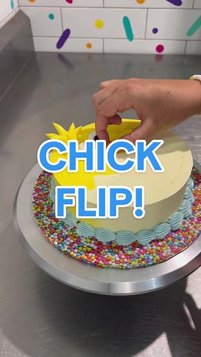 Easter Chick Cake Decorating Tutorial