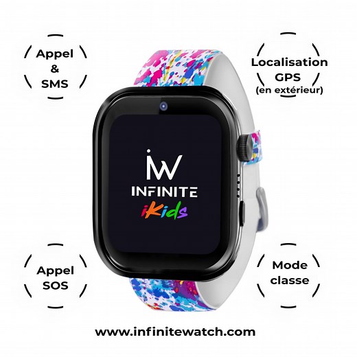 🍁 Quand les jours raccourcissent et que la nuit tombe plus vite, savoir où est son enfant devient encore plus précieux. Chez Infinite Watch, nous offrons l’essentiel : de la communication, pour que les enfants fassent comme les grands ! La iKids 5, c’est une montre qui rassure : appels, GPS, SOS, tout est là pour rester connecté — sans réseaux sociaux. 🎁 En ce moment : frais de port offerts tour de cou en cadeau | infinite-watch