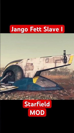 You Can Fly Jango Fett's Ship in Starfield Now #starfield #mod #starwars