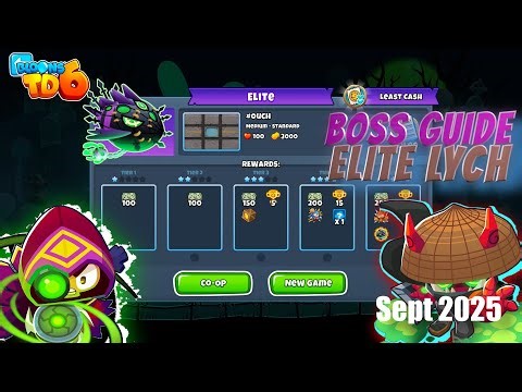 Elite Lych Ouch Boss Guide BTD6