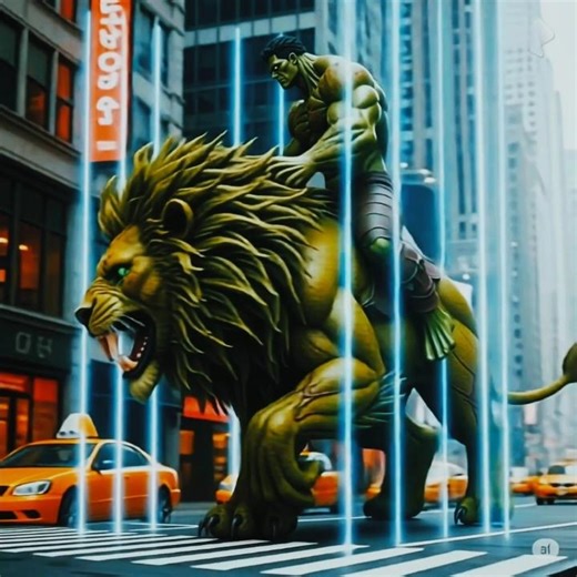 "Unleashing the Green Giant: Epic Cartoon AI Hulk Transformations You Must See!"