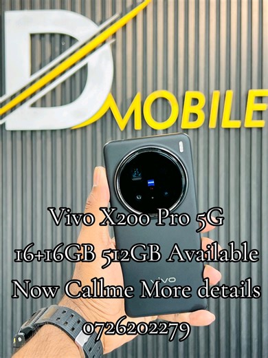VIVO X200 PRO 5G 16 16GB 512GB - දුරකථන හුවමාරුකම