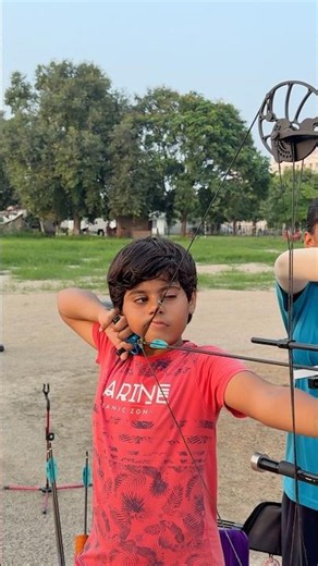 Perfect Aim & Arrow Shooting | Archer Life | Akshita Singh Vlogs #Shorts