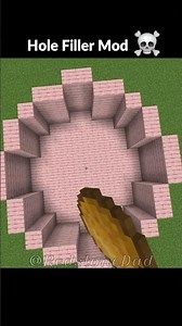 Minecraft Hole Filler Mod