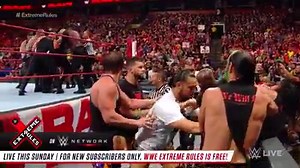 It takes the ENTIRE WWE Raw locker room to separate the brawl between Roman Reigns and Bobby Lashley! | WWE Raw Show