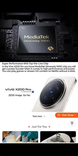 Vivo X200 Pro 5G 16 GB Ram And 512 GB Rom 120Hz Amoled 200 MP 50 MP 50 MP Front Camera. 6000 mAh Battery 6.78 Inches Display For Buying https://s.daraz.pk/s.1cfsE?cc | Zamaataa Provider