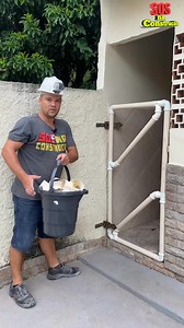 4.2K views · 36 reactions | Genius PVC Pipe Gate: Cheap, Easy, and Customizable | SOSintheconstruction | Facebook