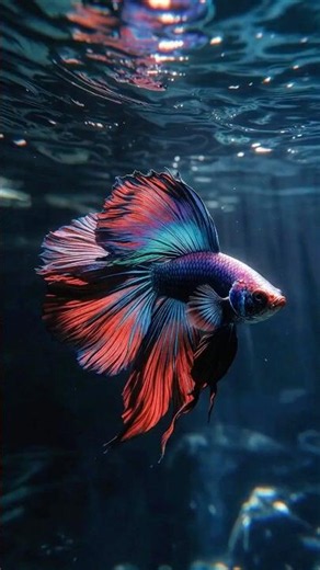This Fish Has a Tail Like Living Silk! 🐠✨ | Siamese Fighting Fish| Betta fish