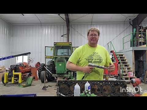 John Deere, removing Injectors stuck in head,