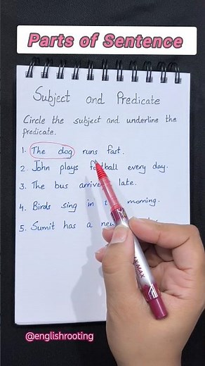 📝 Master Subject & Predicate: Essential English Grammar for Daily Use #spokenenglish