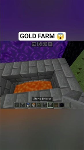 Unlimited Gold Farm in Minecraft #minecraft