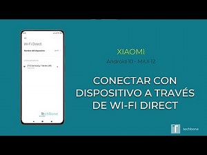 Conectar dispositivo - Wi-Fi Direct - Xiaomi [Android 10 - MIUI 12]