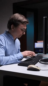 Vertical Video Office Worker Bad Posture Stock Footage Video (100% Royalty-free) 3790621695 | Shutterstock