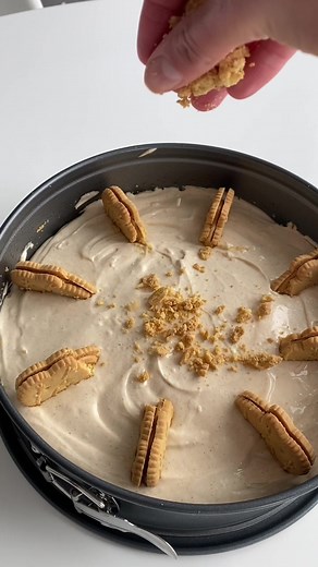Fácil Tarta de Queso Sin Hornear con Galletas Dare
