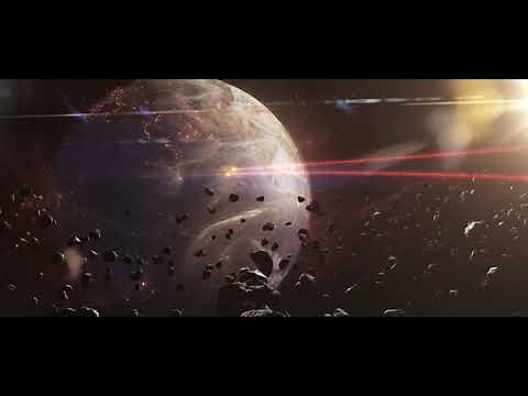 Green screen Spaceship