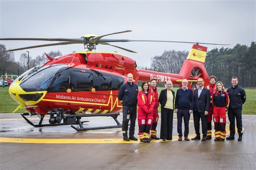 New patron for air ambulance charity