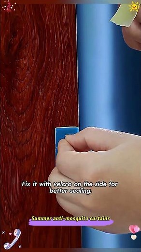 The summer anti-mosquito door curtain that everyone uses says is perfect for homes with patios