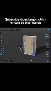 Easy 3d Modeling In SketchUp On iPad🤗 #3dmodeling #sketchup #designgorhythm #iPad