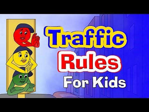 Traffic Rules For Kids - Traffic Signals | Preschool Learning Videos For Kids | Educational Videos