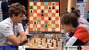 324K views · 3.5K reactions | Magnus vs Dubov, blitz game #viralreelschallenge #LetsSupportEachOther #trendingreelsvideo #chessproblems #chesspuzzle #chessgame #chesstactics #chess #fblifestyle | CHESS and Puzzle GAME | Facebook
