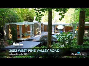 Mid-Century Modern Home | 3052 W Pine Valley Rd NW, Atlanta, Georgia, USA 🇺🇸 | Luxury Real Estate