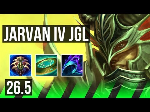 JARVAN IV vs KHA'ZIX (JGL) | Good KDA: 19/1/7 | EUW Master | 26.5