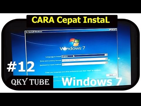 Cara Mudah Instal Laptop HP Windows7