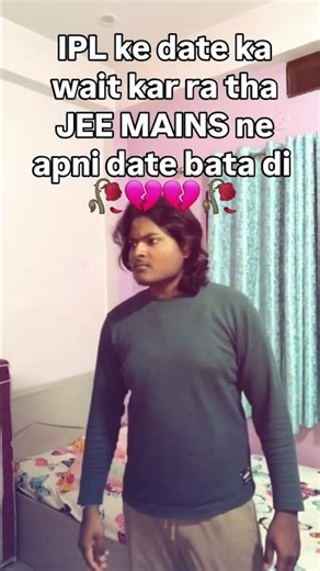 Hum Yahan Khush Hone Aate Hain… 💀 | JEE vs IPL Meme