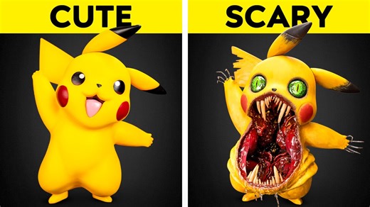 Cute Pikachu's SHOCKING Transformation Into a TERRIFYING Monster! 😱⚡ You Won’t Believe It!