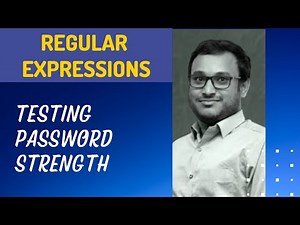 32. Testing Password Strength using Regular Expression and use it in the JavaScript - RegEx