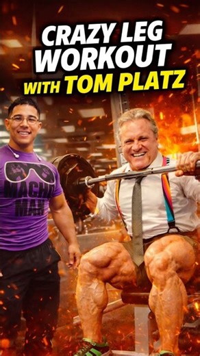 When you instantly regret training with Tom Platz #shorts #gym #fitness #viral