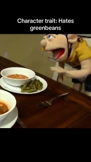 Jeffy hates greenbeans #sml #greenbean #jeffy #funny #fyp #fypシ