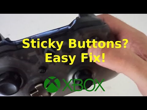 Sticky Controller Button. Easy Fix! Sticking Y Button. XBox Controller.