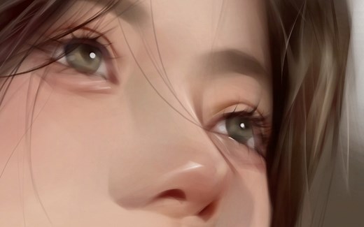 procreate女头过程