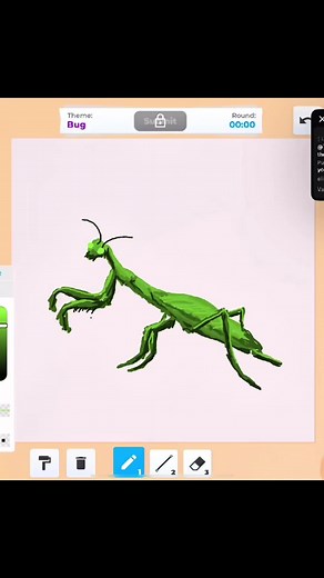 Roblox Bug Drawing | Speed Draw Gameplay