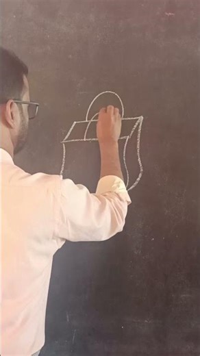 How to draw a bag easily step by step. #howto #draw #bag #easy #art #tutorial #drawing #purse #viral